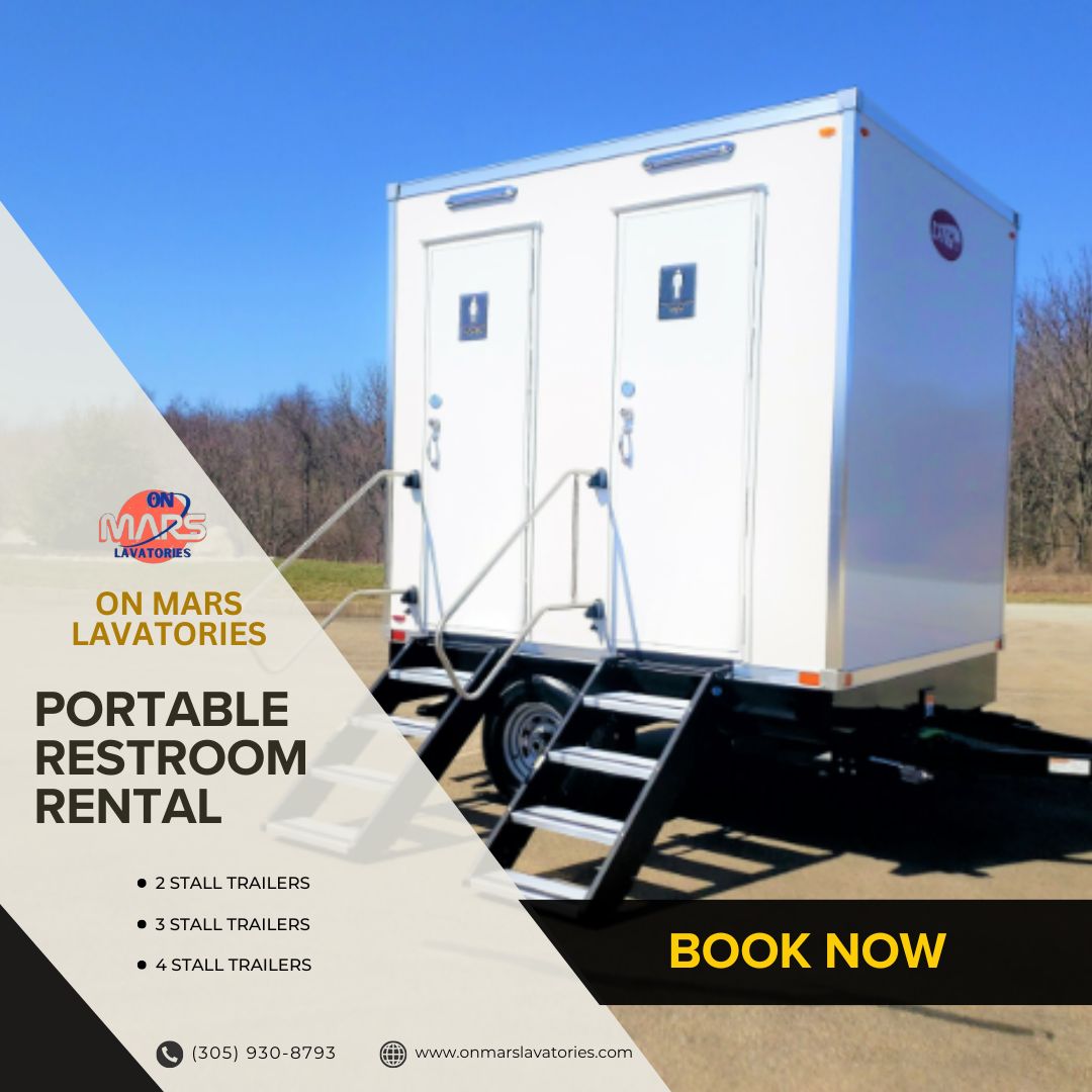Luxury Portable Restroom Trailer Rentals For Special Occasions